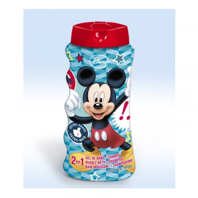 Душ гел и шампоан 2 в 1 Lorenay - Mickey, 475 ml