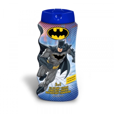 Душ гел и шампоан 2 в 1 Lorenay - Batman, 475 ml