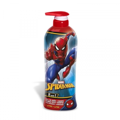Душ гел и шампоан 2 в 1 Lorenay - Spiderman, 1 l