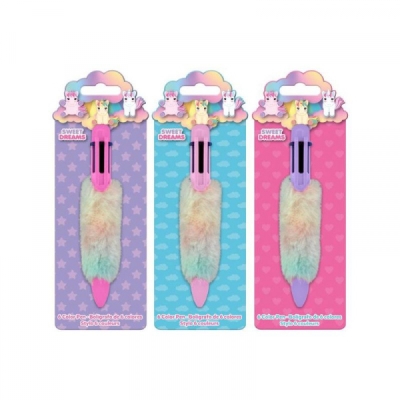 Химикалка Kids Licensing - Sweet Dreams, 6 цвята, асортимент