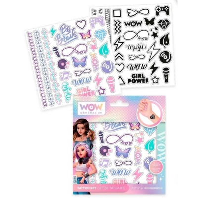 Комплект татуировки Kids Licensing - WOW