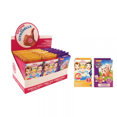 Комплект татуировки Air-Val - Момиче, 20 броя