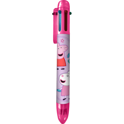 Химикалка Kids Licensing - Peppa Pig, 6 цвята