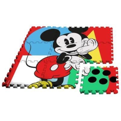 Килимче за игра с чанта Kids Euroswan - Mickey, 9 части
