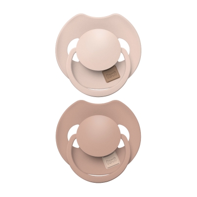 Силиконови залъгалка Lovi - Prime, Nude, 6 - 18 m, 2 броя