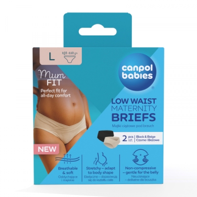 Бикини за бременни Canpol - Размер L, 2 броя