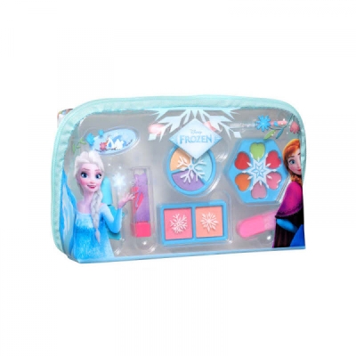 Детски козметичен комплект Air-Val - Frozen, В несесер