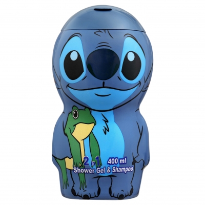 Душ гел и шампоан Air-Val - Stitch, 400 ml