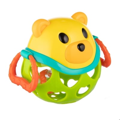 Играчка с дрънкалка Canpol - Мече