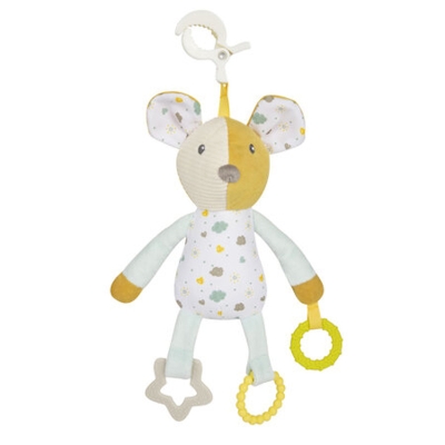 Мека играчка с чесалка Canpol - Mouse