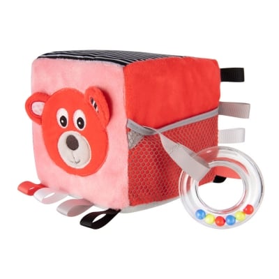 Мека играчка Canpol -  Кубче Bears, Корал