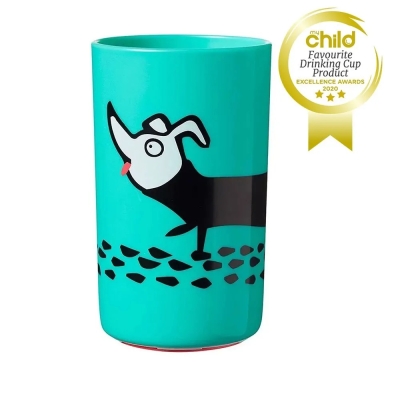 Супер чаша - не се преобръща, лесно се вдига Tommee Tippee, Зелена, 300 ml, 12 m+