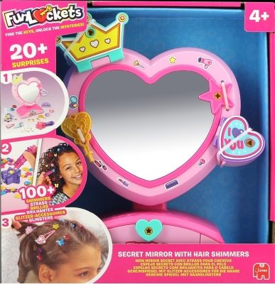 Тайно огледало Funlockets - С аксесоари за коса