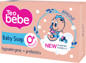 Бебешки сапун Teo bebe - С аромат на бадем, 75 g