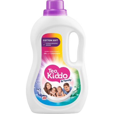 Течен перилен препарат Teo Kiddo - Лайка, 1.1 l