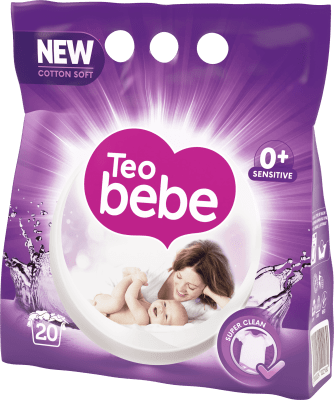 Прах за пране Teo Bebe - Лавандула, 1.5 kg