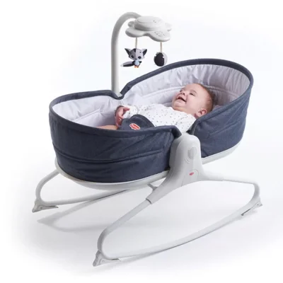 Музикален шезлонг 3 в 1 Tiny Love - Rocker Napper, Denim