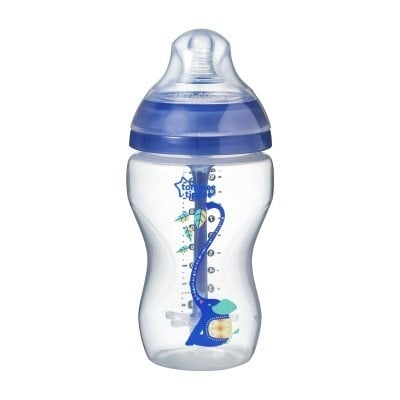 Бебешко шише Tommee Tippee - Advanced, Anti Colic, 340 ml, Синьо