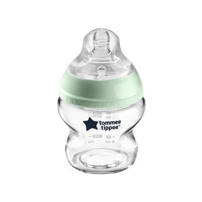 Бебешко стъклено шише Tommee Tippee - Easi Vent, 150 ml