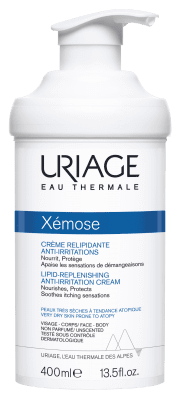 Липидо-възстановяващ крем за суха кожа Uriage - Xemose, 400 ml