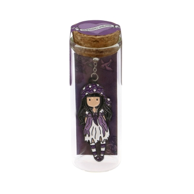 Метален книгоразделител в стъклена колба Santoro Gorjuss - Sea Nixie