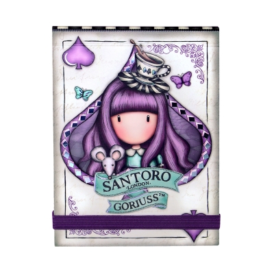 Джобен бележник Santoro Gorjuss - Wonderland, A Little More Tea, 80 листа