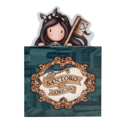 Pop-up мемо бележки Santoro Gorjuss - Through The Looking Glass, Curiosity