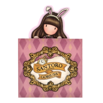 Pop-up мемо бележки Santoro Gorjuss - Through The Looking Glass, Just One Second