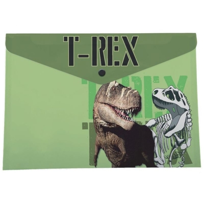 Папка с копче Graffiti - T-Rex, A4