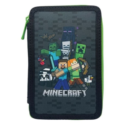 Ученически несесер с пособия Graffiti Minecraft - All Budies, с 2 ципа