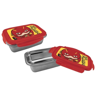 Метална кутия за храна Graffiti Flash - Chibby, 800 ml
