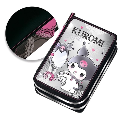 Ученически несесер с пособия Kuromi - Dream Catcher, с 2 ципа