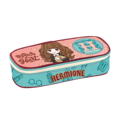 Овален ученически несесер Graffiti Harry Potter - Hermione Brave