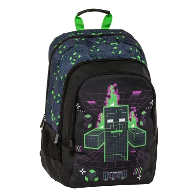 Ученическа раница Graffiti Minecraft - Matrix, с несесер