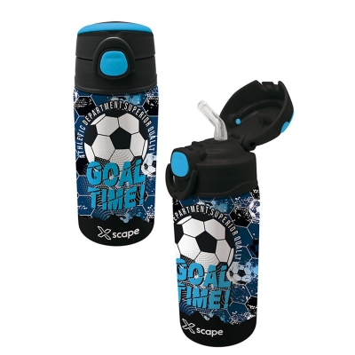 Бутилка за вода Graffiti Xscape - Football, 500 ml
