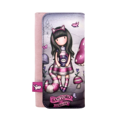 Дълго портмоне Santoro Gorjuss - Cheshire Cat