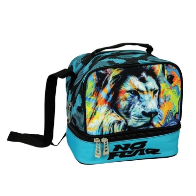 Термочанта за храна No Fear - Fluo Lion