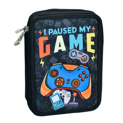 Ученически несесер с пособия Back Me Up - Bmu Game, с 2 ципа