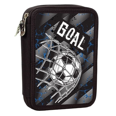 Ученически несесер с пособия Back me up - Goal, с 2 ципа
