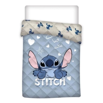 Детска олекотена завивка, кувертюра Stitch