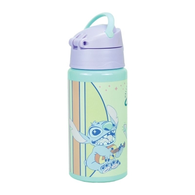 Алуминиева бутилка за вода Stitch - Having a Blast, 500 ml