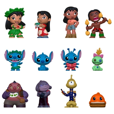 Мини фигурка Funko - Lilo & Stitch, Асортимент