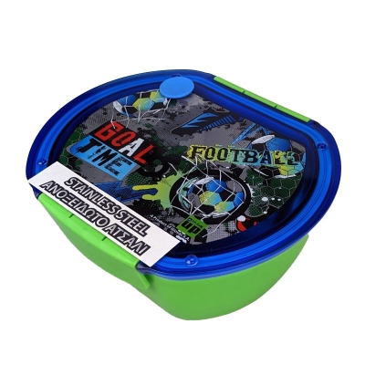 Кутия за храна Back Me Up - Goal Time, 680 ml