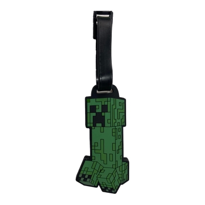 Етикет за багаж Jacob - Minecraft Creeper