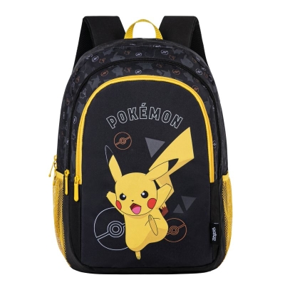 Ученическа раница Pokеmon Flash - Черна