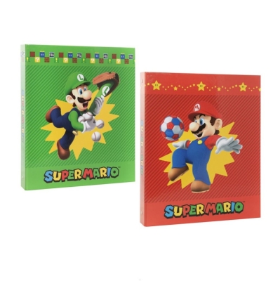 Kласьор с рингове Panini Super Mario - Sport, A4, асортимент