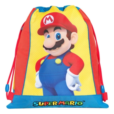Ученическа спортна торба Panini Super Mario - Tricolore