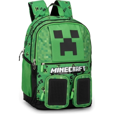 Ученическа раница Minecraft Pixels - с 2 отделения