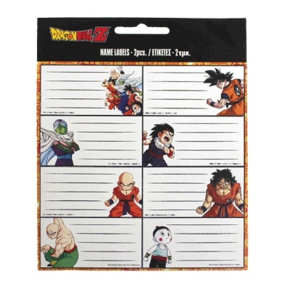 Ученически етикети Dragon Ball - 16 броя