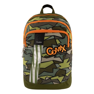 Ученическа раница Cоmiх - Flash Broken Camo